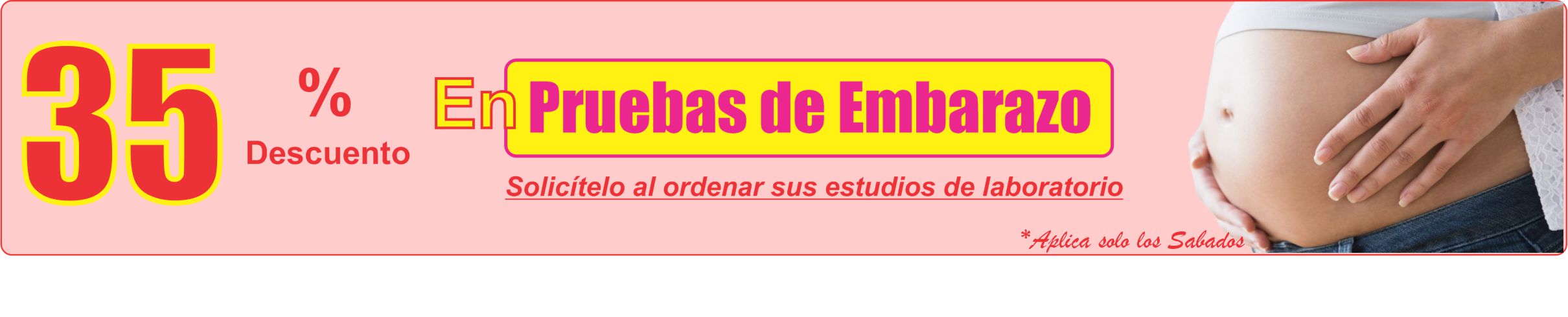 banner pruebas de embarazo